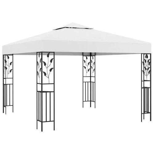vidaXL vidaXL Gazebo 3x3 m with LED String Lights for Outdoor Gatherings and Shade - Gazebos
