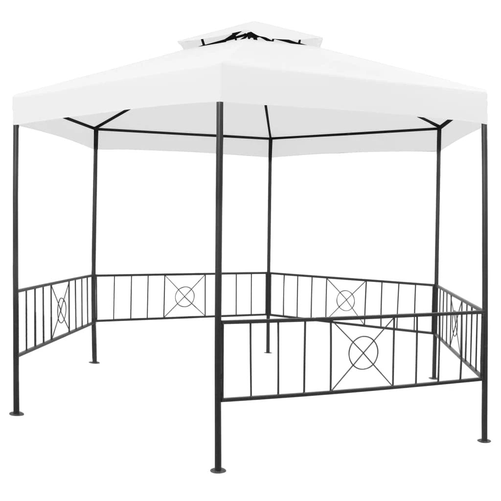 vidaXL vidaXL Garden Gazebo 323x275x265 cm Anthracite - Gazebos