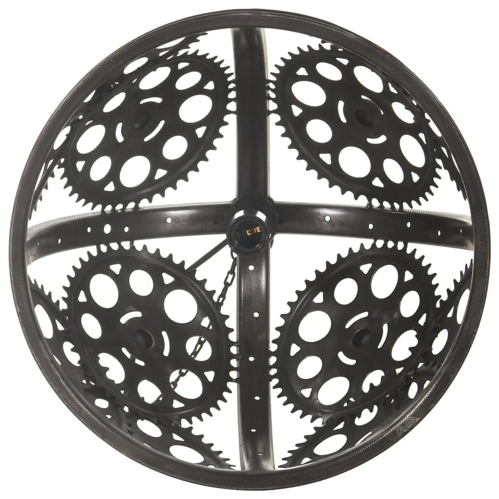 Industrial Ceiling Lamp 45cm Chain Wheel Home by vidaXL