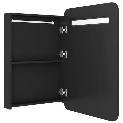 LED Bathroom Mirror Cabinet 60x11x80 cm with Soft Illumination for Modern Home Decor by vidaXL