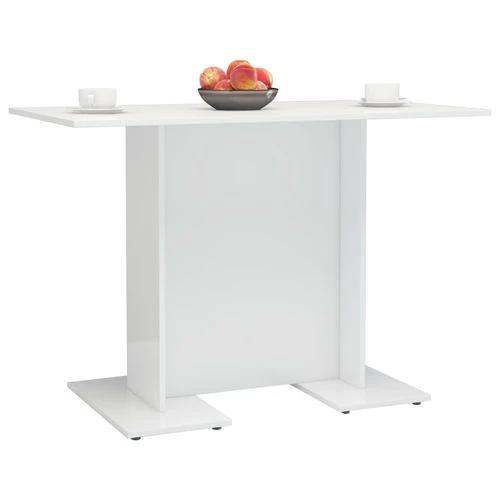 vidaXL vidaXL Dining Table 110x60x75 cm Engineered Wood Modern Design for Stylish Dining Spaces - Uncategorized Dining Table