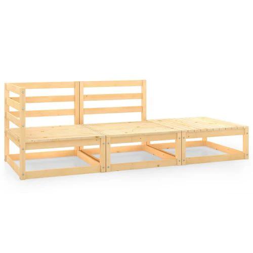 vidaXL Garden Corner Sofa Set with Modular Design for Outdoor Relaxation and Family Gatherings by vidaXL