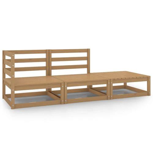 vidaXL Garden Corner Sofa Set with Modular Design for Outdoor Relaxation and Family Gatherings by vidaXL