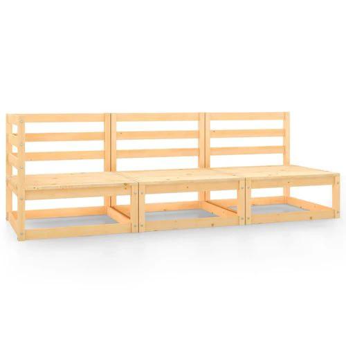 vidaXL Garden Corner Sofa Set with Modular Design for Outdoor Relaxation and Family Gatherings by vidaXL