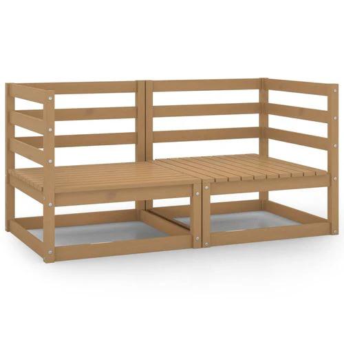 vidaXL vidaXL Garden Corner Sofa Set with Modular Design for Outdoor Relaxation and Family Gatherings - Garden Sofa Sets