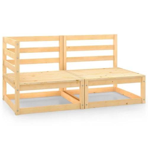 vidaXL vidaXL Garden Corner Sofa Set with Modular Design for Outdoor Relaxation and Family Gatherings - Garden Sofa Sets