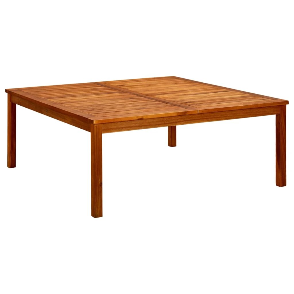 vidaXL VidaXL Garden Coffee Table 60x60x36 cm Solid Acacia Wood Weatherproof Outdoor Patio - Coffee Table