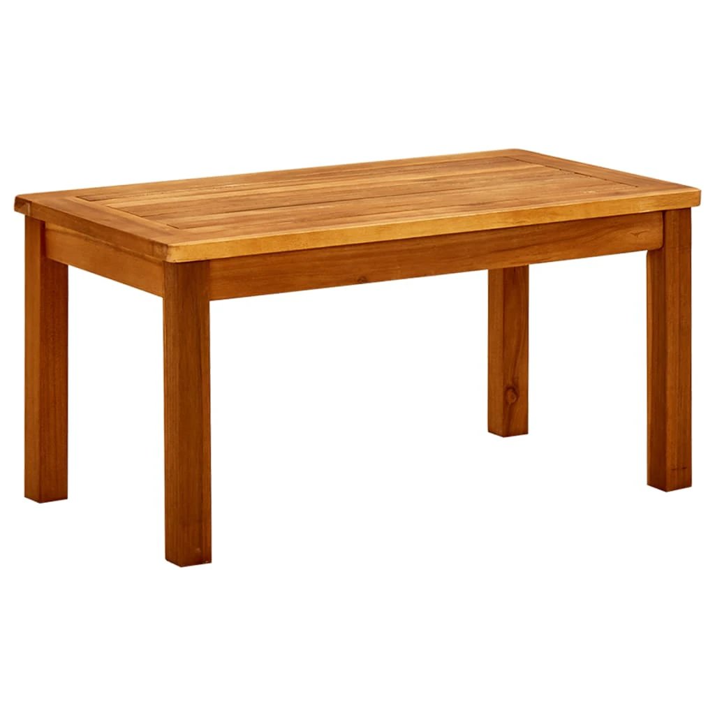 vidaXL VidaXL Garden Coffee Table 60x60x36 cm Solid Acacia Wood Weatherproof Outdoor Patio - Coffee Table