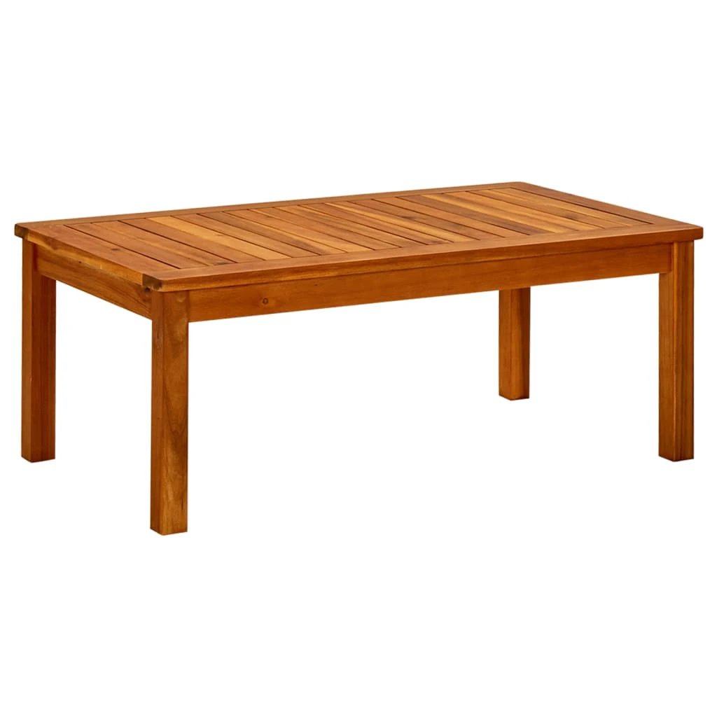 vidaXL VidaXL Garden Coffee Table 60x60x36 cm Solid Acacia Wood Weatherproof Outdoor Patio - Coffee Table