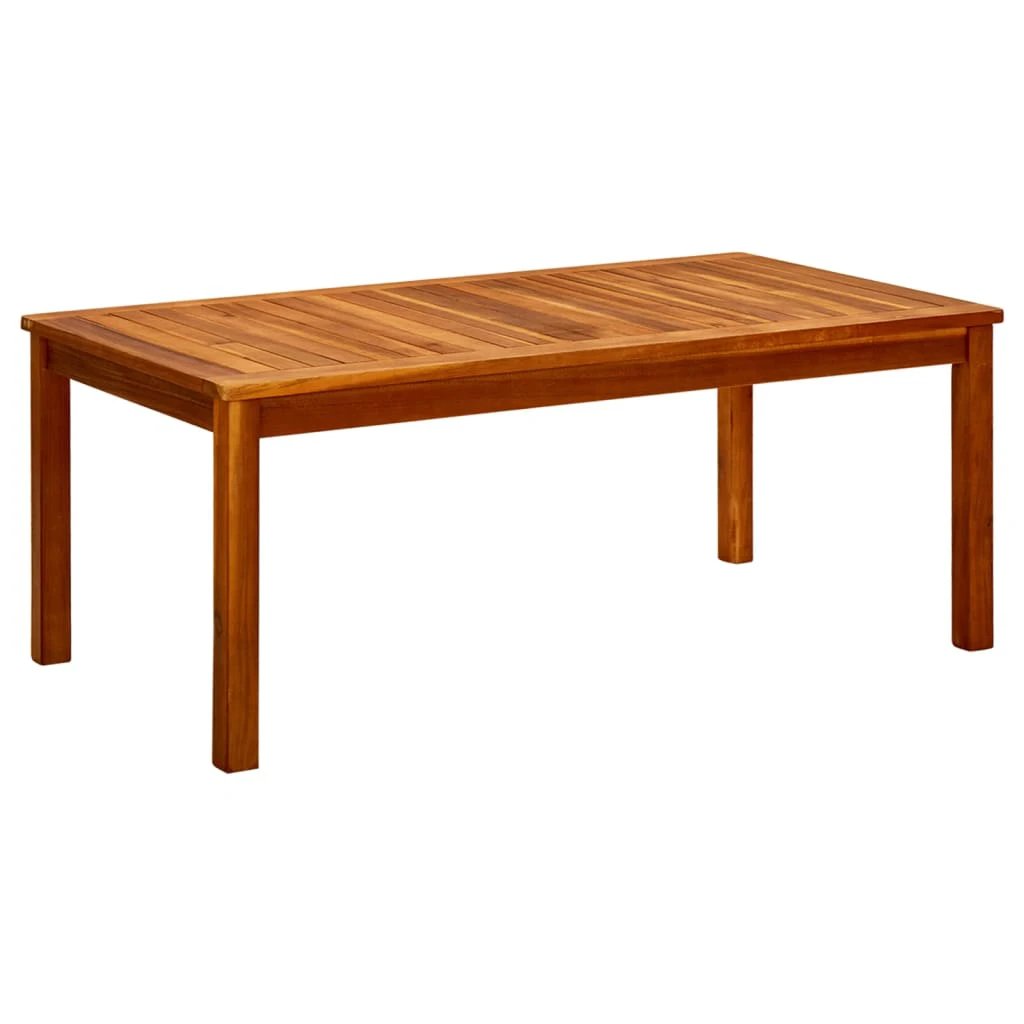VidaXL Garden Coffee Table 60x60x36 cm Solid Acacia Wood Weatherproof Outdoor Patio by vidaXL