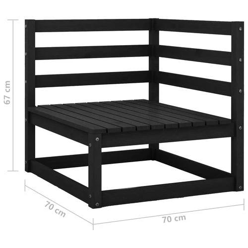 vidaXL vidaXL Garden Corner Sofa Set with Modular Design for Outdoor Relaxation and Family Gatherings - Garden Sofa Sets