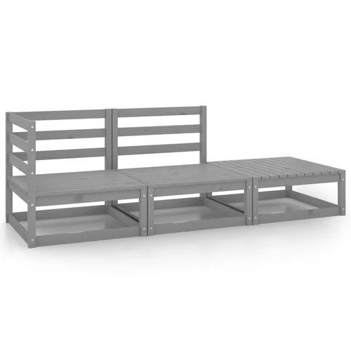 vidaXL Garden Corner Sofa Set with Modular Design for Outdoor Relaxation and Family Gatherings by vidaXL