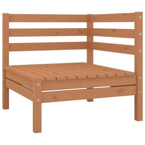 vidaXL vidaXL Modular Corner Sofa 150x150 cm Solid Pinewood with Sturdy Design for Outdoor Relaxation - Garden Sofa Sets