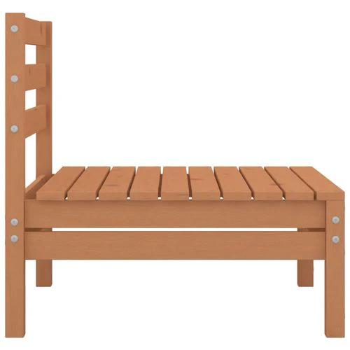 vidaXL vidaXL Modular Corner Sofa 150x150 cm Solid Pinewood with Sturdy Design for Outdoor Relaxation - Garden Sofa Sets