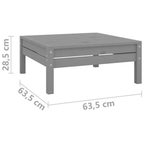 vidaXL Modular Corner Sofa 150x150 cm Solid Pinewood with Sturdy Design for Outdoor Relaxation by vidaXL