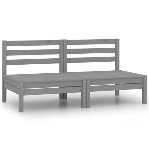 vidaXL Modular Corner Sofa 150x150 cm Solid Pinewood with Sturdy Design for Outdoor Relaxation by vidaXL