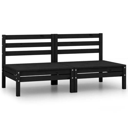 vidaXL Modular Corner Sofa 150x150 cm Solid Pinewood with Sturdy Design for Outdoor Relaxation by vidaXL
