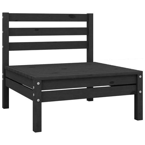 vidaXL vidaXL Modular Corner Sofa 150x150 cm Solid Pinewood with Sturdy Design for Outdoor Relaxation - Garden Sofa Sets