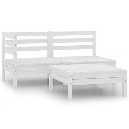 vidaXL vidaXL Modular Corner Sofa 150x150 cm Solid Pinewood with Sturdy Design for Outdoor Relaxation - Garden Sofa Sets