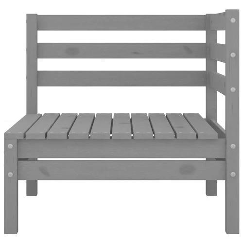 vidaXL Modular Corner Sofa 150x150 cm Solid Pinewood with Sturdy Design for Outdoor Relaxation by vidaXL