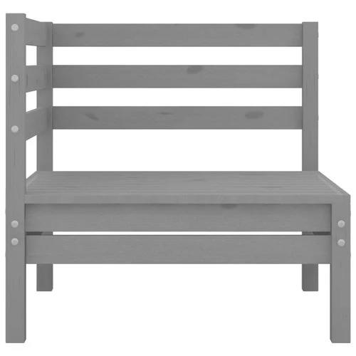 vidaXL Modular Corner Sofa 150x150 cm Solid Pinewood with Sturdy Design for Outdoor Relaxation by vidaXL