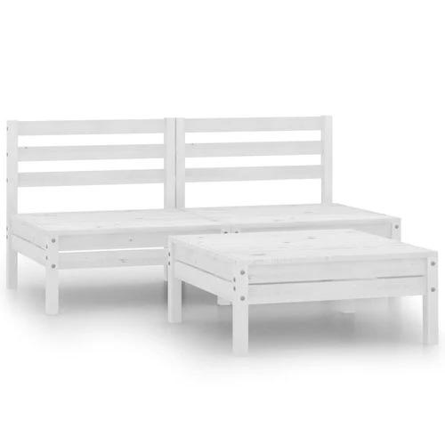 vidaXL vidaXL Modular Corner Sofa 150x150 cm Solid Pinewood with Sturdy Design for Outdoor Relaxation - Garden Sofa Sets