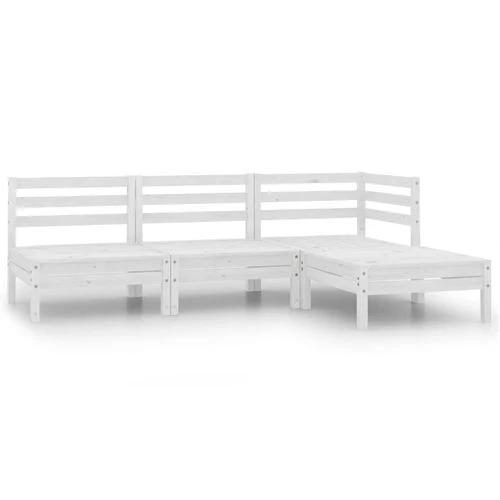 vidaXL vidaXL Modular Corner Sofa 150x150 cm Solid Pinewood with Sturdy Design for Outdoor Relaxation - Garden Sofa Sets