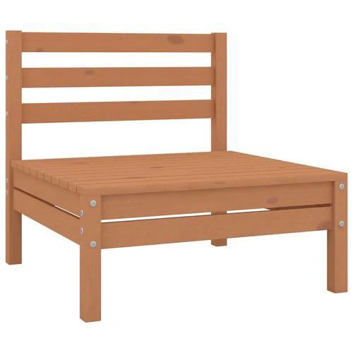 vidaXL Modular Corner Sofa 150x150 cm Solid Pinewood with Sturdy Design for Outdoor Relaxation by vidaXL