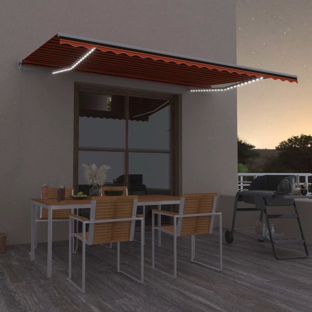 vidaXL Awning 300x250 cm LED Patio by vidaXL