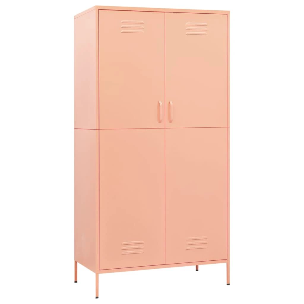 vidaXL Wardrobe Olive Green 90x50x180 cm Steel by vidaXL