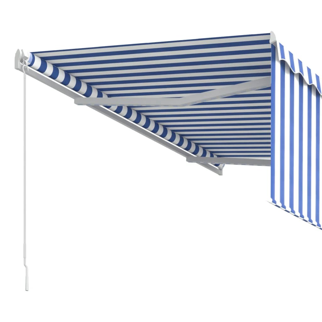 vidaXL VidaXL Awning 3x2.5m Blue White Outdoor - Cover