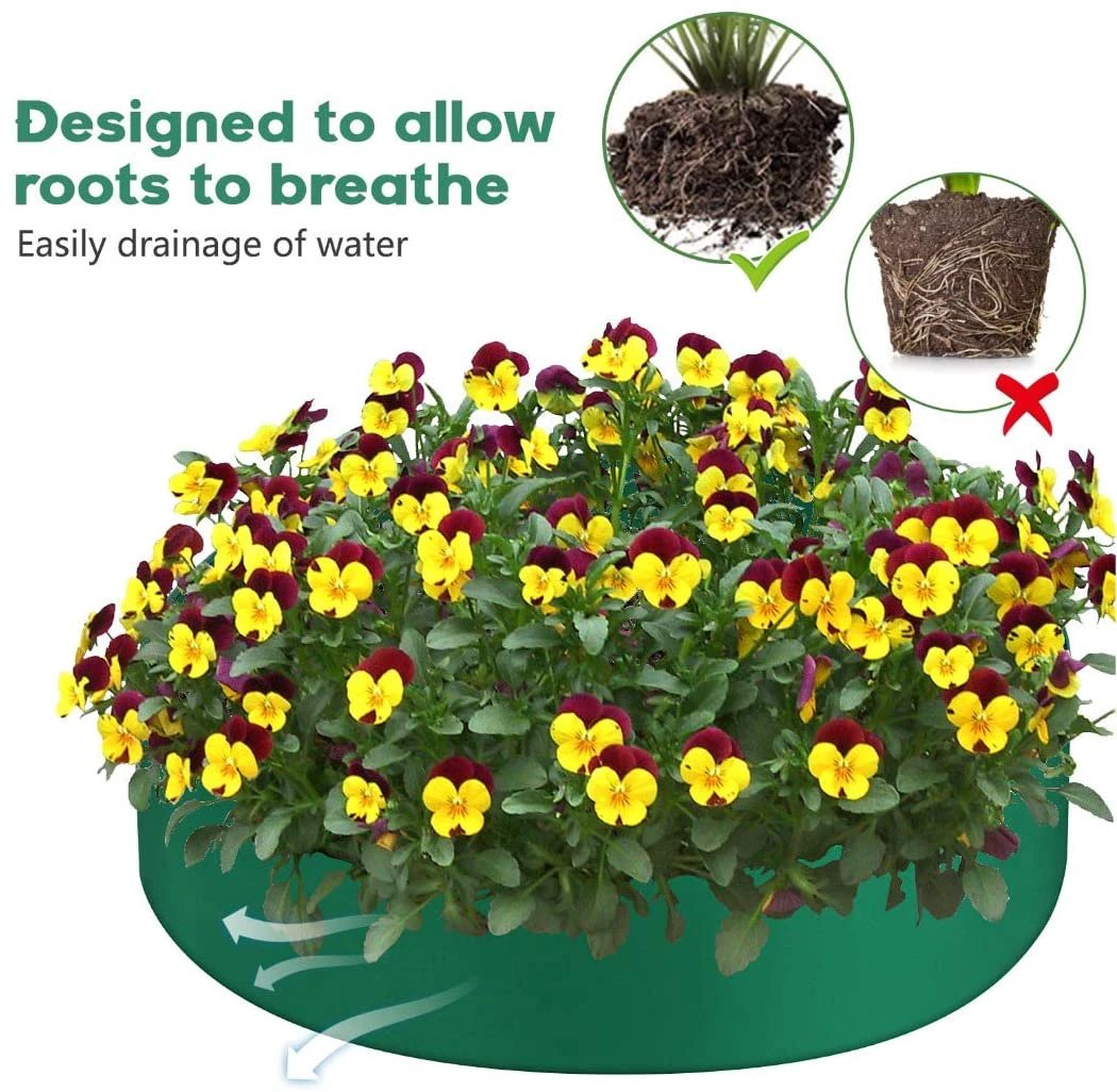 N/A Durable Grow Bags 70cm Dia 30cm High Breathable Gardening - Planters