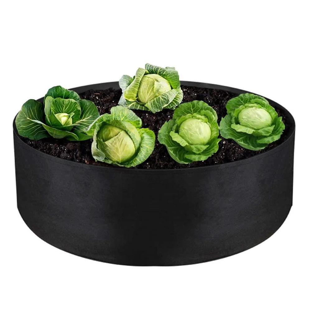 Durable Grow Bags 70cm Dia 30cm High Breathable Gardening by N/A