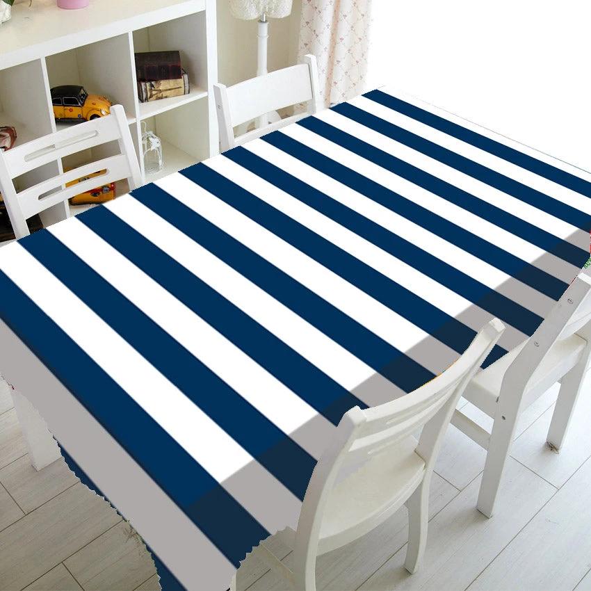 Nautical Tablecloth 60x120cm Waterproof Party by NONE