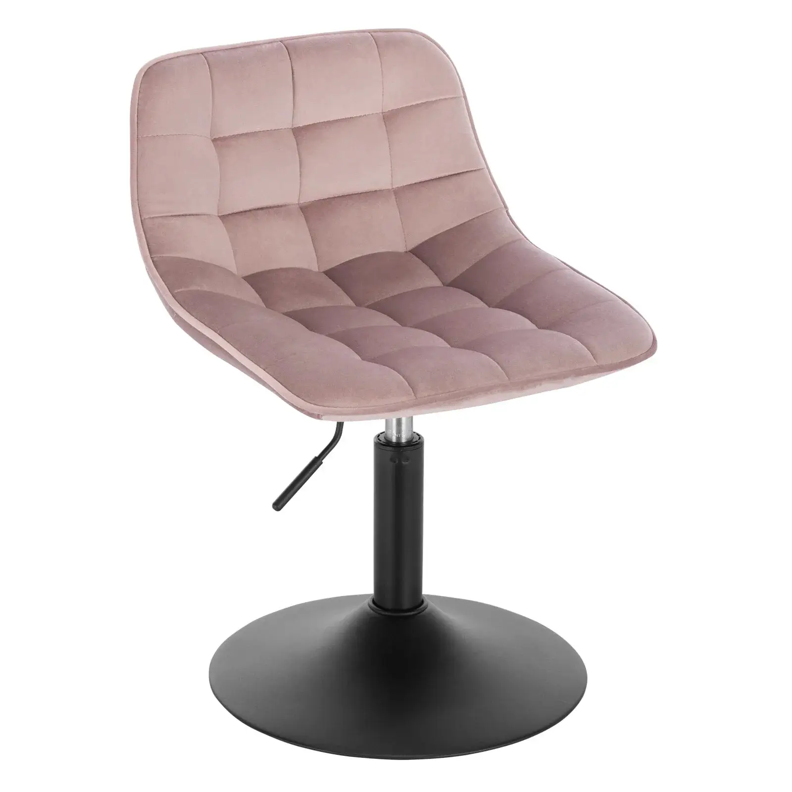 WOLTU Modern Adjustable Swivel Bar Stool - Durable Velvet Seat for Home Use - Bar Stool