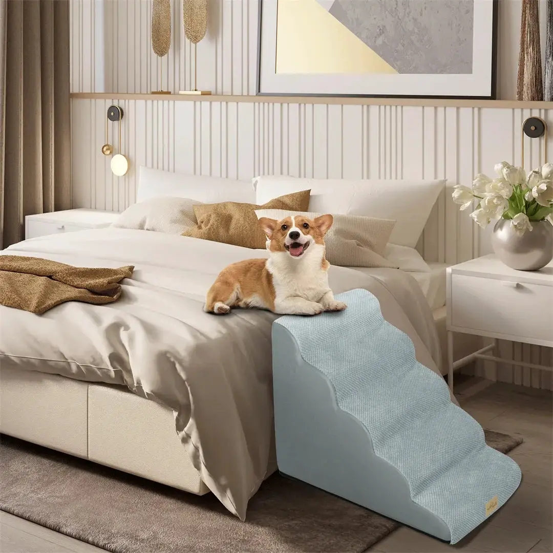 NONE Bingopaw Pet Stairs - Non-Slip Surface for Easy Access - Available in 3 Models - Dog Steps