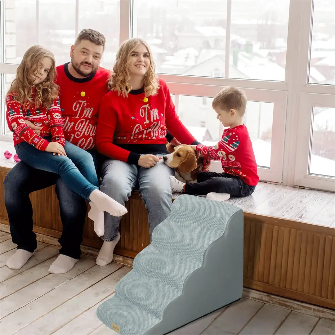 NONE Bingopaw Pet Stairs - Non-Slip Surface for Easy Access - Available in 3 Models - Dog Steps
