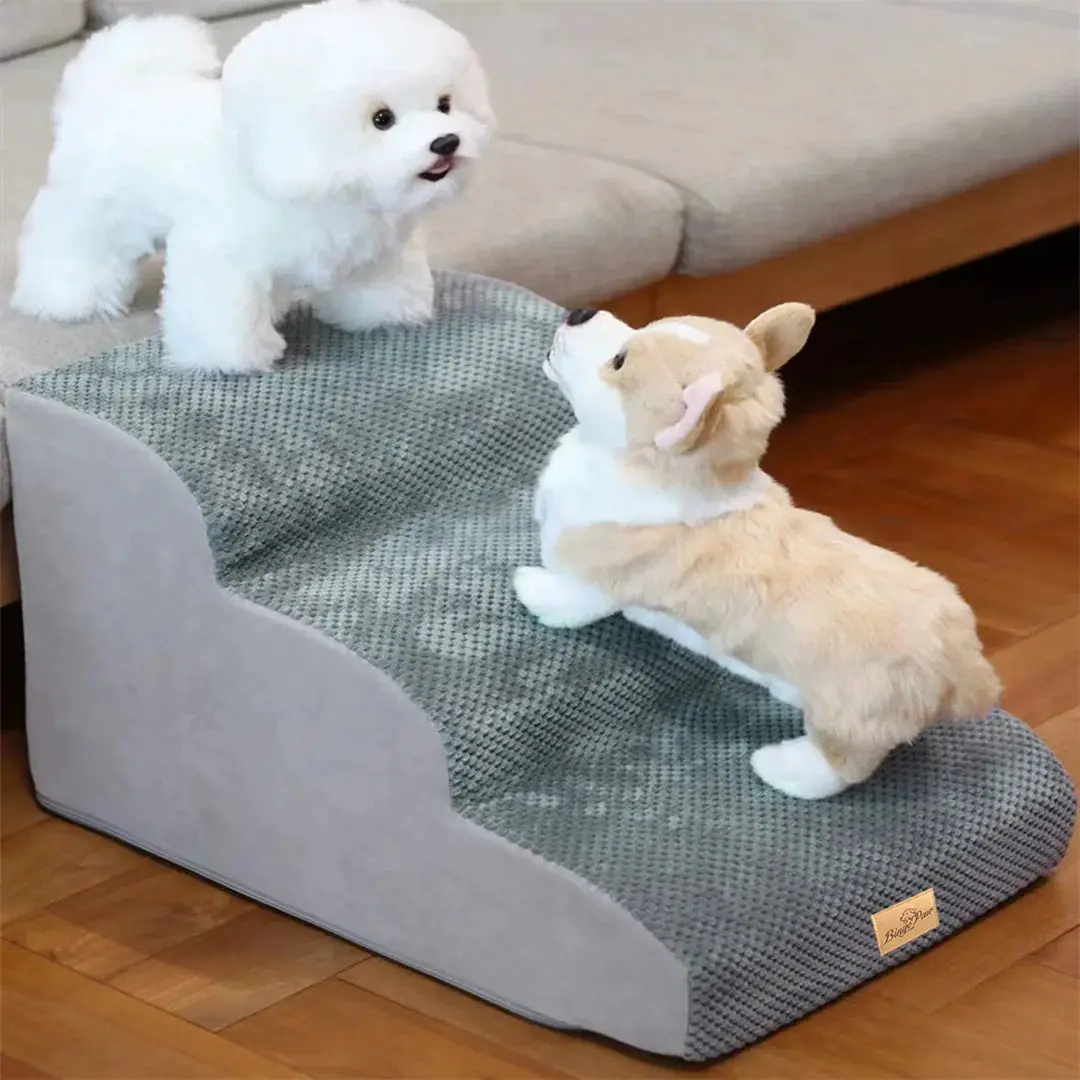 NONE Bingopaw Pet Stairs - Non-Slip Surface for Easy Access - Available in 3 Models - Dog Steps