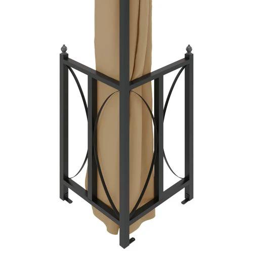 vidaXL vidaXL Gazebo with Sidewalls 3x3 m Water-Resistant Polyester Roof for Outdoor Gatherings - Gazebos