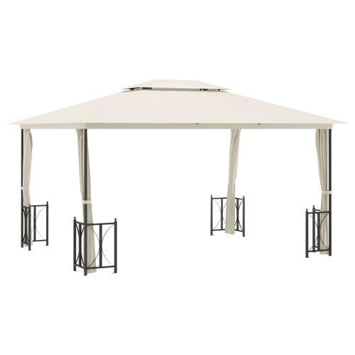 vidaXL Gazebo with Sidewalls 3x3 m Water-Resistant Polyester Roof for Outdoor Gatherings by vidaXL