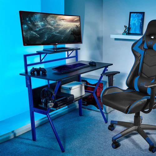 Ergonomic 2 Tier Gaming Desk