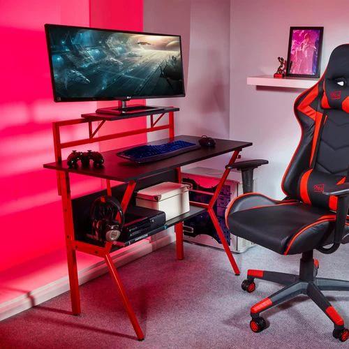 Ergonomic 2 Tier Gaming Desk