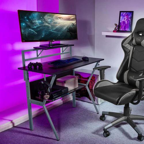 Ergonomic 2 Tier Gaming Desk