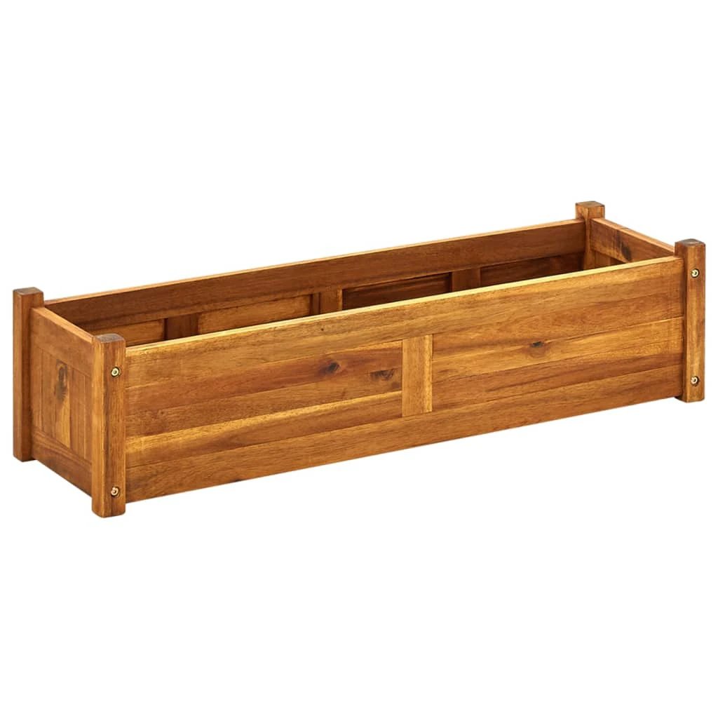 vidaXL vidaXL Garden Raised Bed Acacia Wood 76x27.6x25 cm - Raised Beds