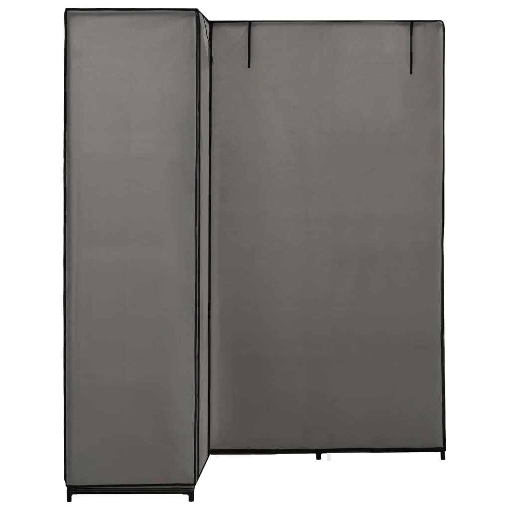 VidaXL Corner Wardrobe 130x87x169 Iron Frame Bedroom by vidaXL