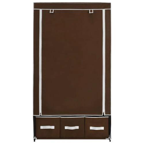 vidaXL Wardrobe Cream 87x49x159 cm Fabric by vidaXL