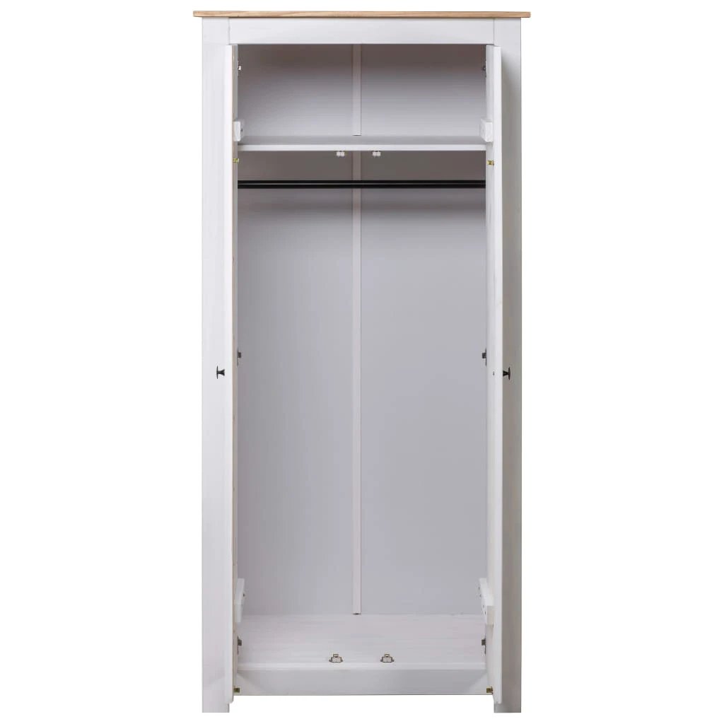 vidaXL 3-Door Wardrobe 118x50x171.5 cm Pine Panama Range by vidaXL