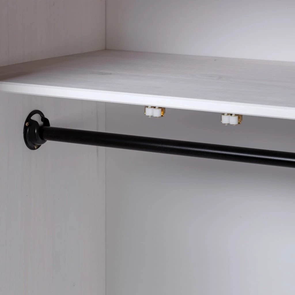 vidaXL 3-Door Wardrobe 118x50x171.5 cm Pine Panama Range by vidaXL