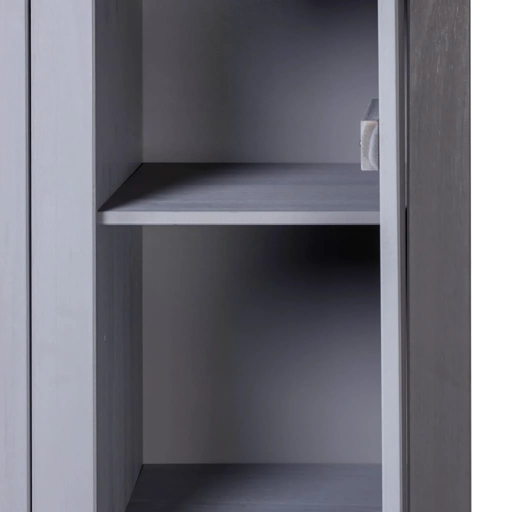 vidaXL 3-Door Wardrobe 118x50x171.5 cm Pine Panama Range by vidaXL