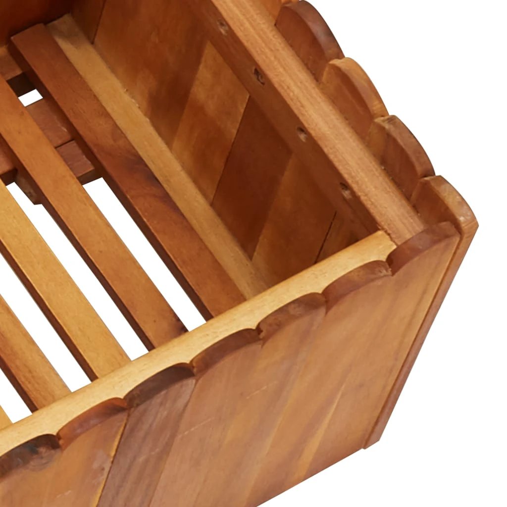 vidaXL Garden Raised Bed 50x30x25 cm Solid Acacia Wood by vidaXL